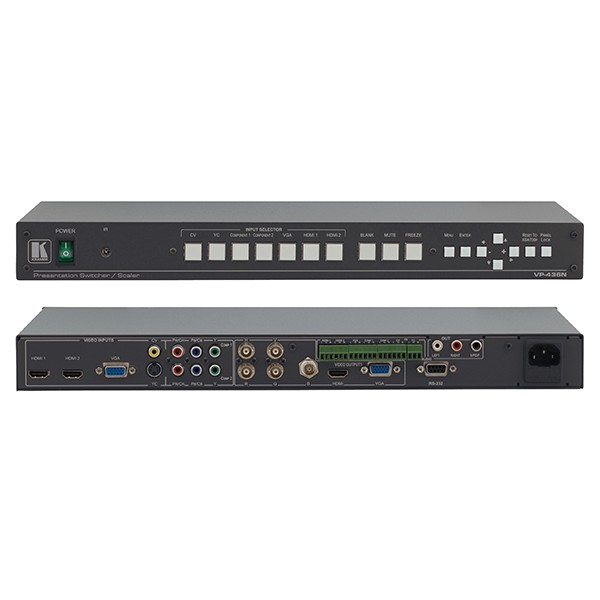 SELECTEUR/SCALER 7 ENTRÉES KRAMER VP-436N SELECTEUR/SCALER 7 ENTRÉES KRAMER VP-436N