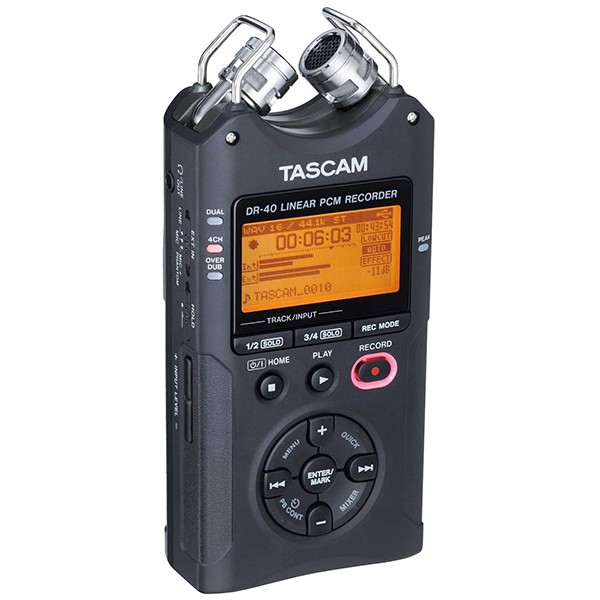 ENR. AUDIO NUMERIQUE PORTABLE TASCAM DR-40 ENR. AUDIO NUMERIQUE PORTABLE TASCAM DR-40