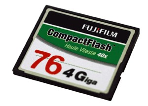 CARTE MEMOIRE COMPACT FLASH 4 Go