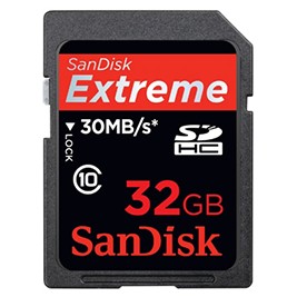 CARTE MEMOIRE SD SANDISK 32 Go EXTREME